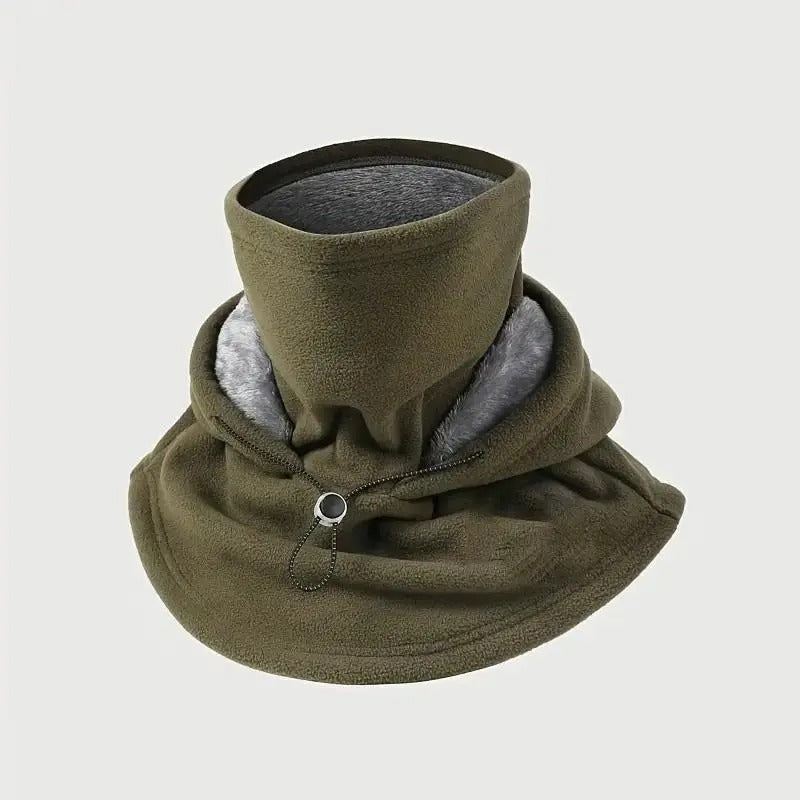 2-Piece Winter Flannel Hat & Face Mask Set