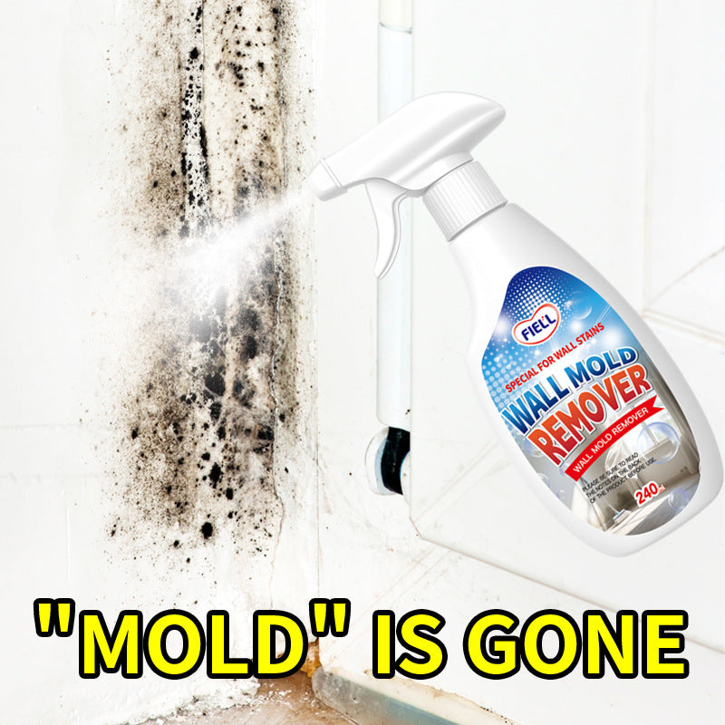 Wall Mold Remover Liquid Spray, Fast-Effective Cleaning, Special Formula for Mold Removal, Sterilization, Mite Removal & Regrowth Prevention, Household Cleaner