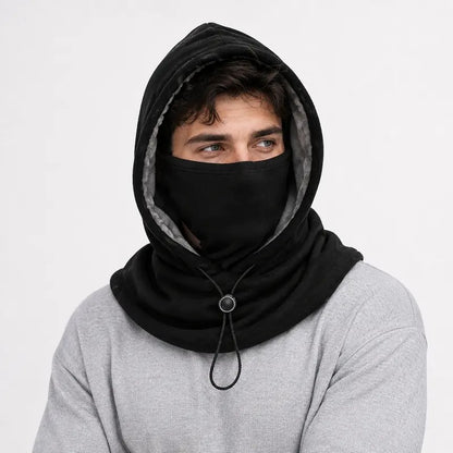 2-Piece Winter Flannel Hat & Face Mask Set