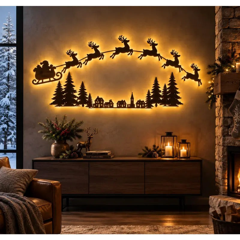 🎄 Turn Any Empty Wall Into Christmas Magic