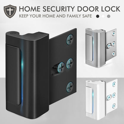800 LBS Heavy Duty Home Security Door Lock | Anti-Break Inward Opening Door Lock with Reinforced Lock Cylinder