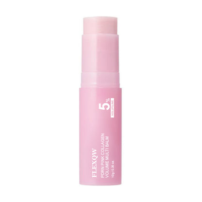 Pink Collagen Volume Multi‑Balm,All‑In‑One Anti‑Aging Stick, Firming & Smoothing for Fine Lines, Target Under‑Eyes, Neck, Forehead, Smile Lines & Lips
