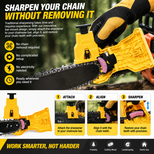 ⚡ Restore Your Chainsaw’s Cutting Power In Minutes