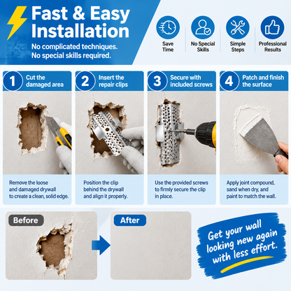 🛠️ Fix Wall Damage In Minutes — No Professional Needed