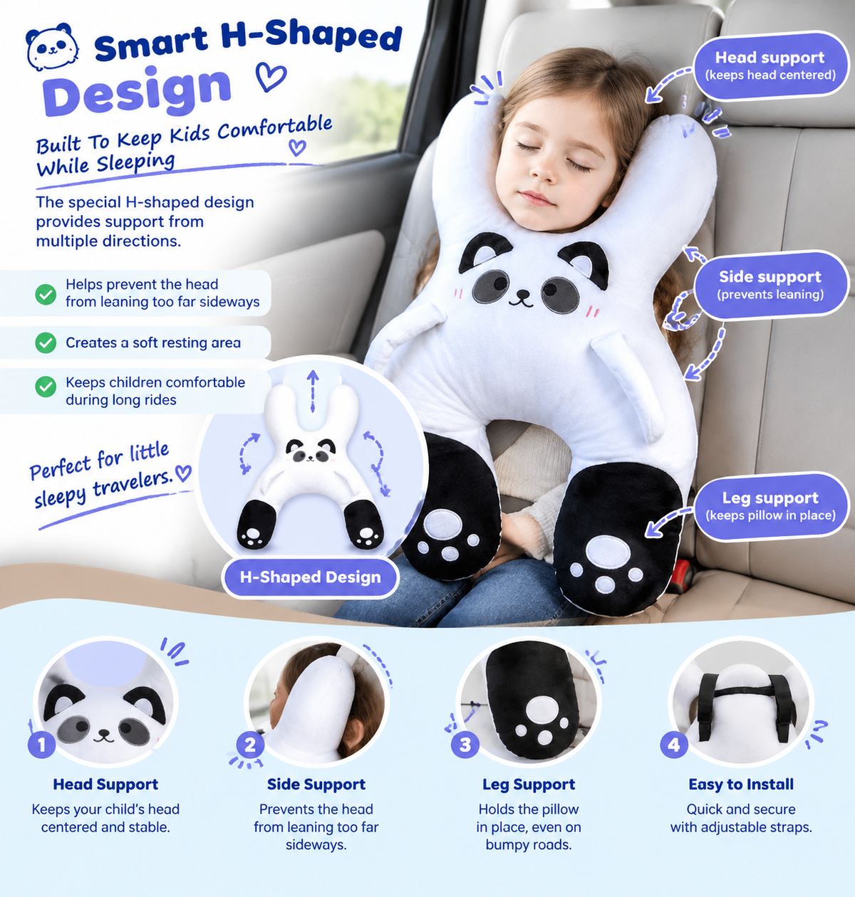 🚗 No More Head Nodding During Car Rides