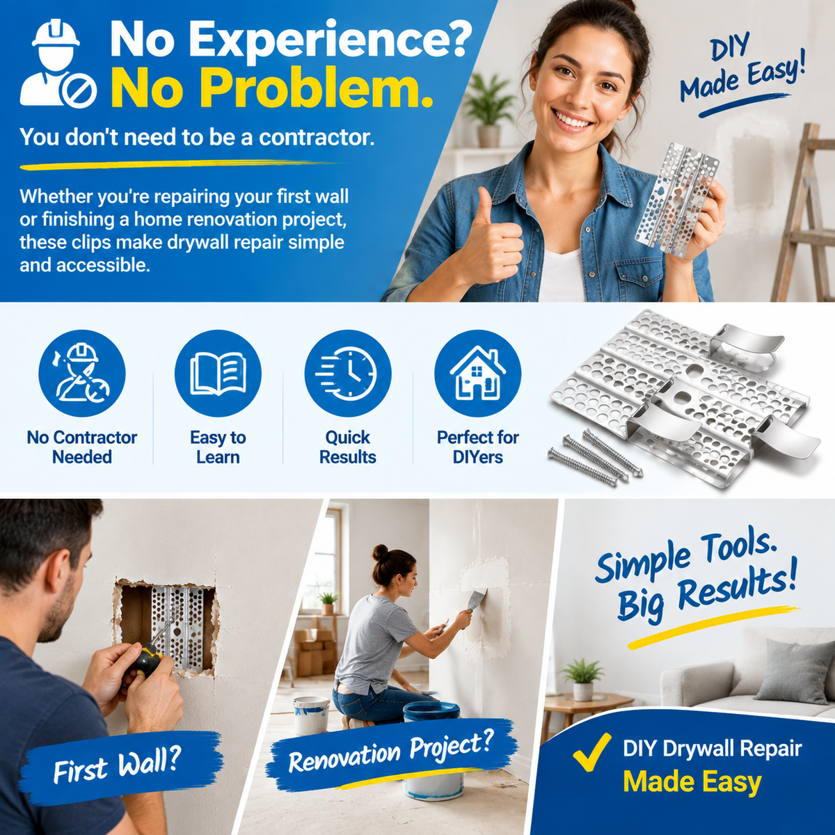 🛠️ Fix Wall Damage In Minutes — No Professional Needed