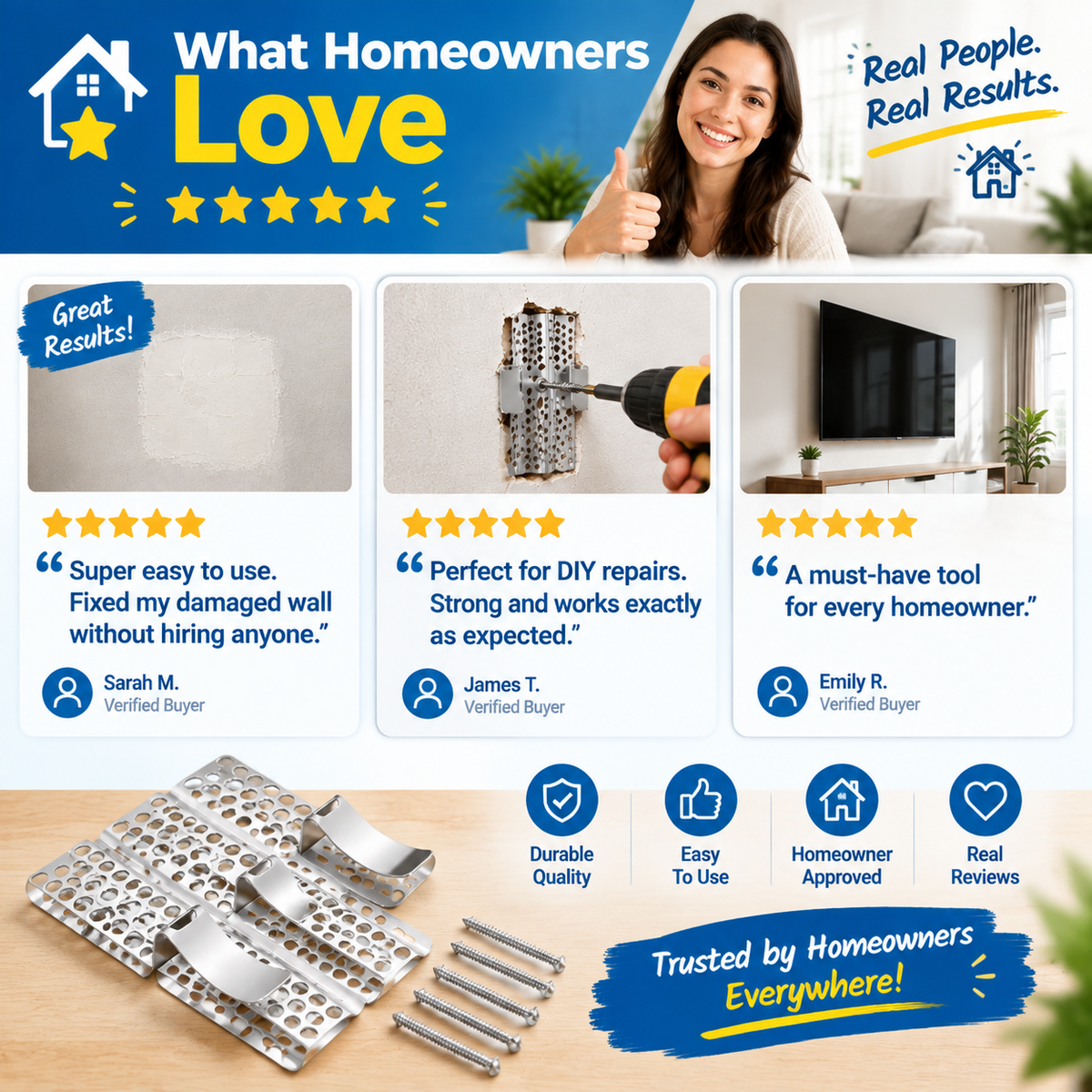 🛠️ Fix Wall Damage In Minutes — No Professional Needed
