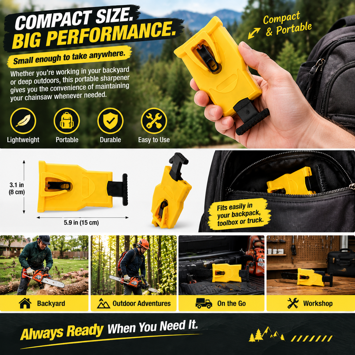 ⚡ Restore Your Chainsaw’s Cutting Power In Minutes