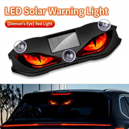 🚗 ☀️Solar-Powered LED Car Warning Strobe Light, Weatherproof IP Waterproof Auto Light Sensor Activates At Dark, Energy-Saving Roadside Safety Light For Cars Trucks SUVs