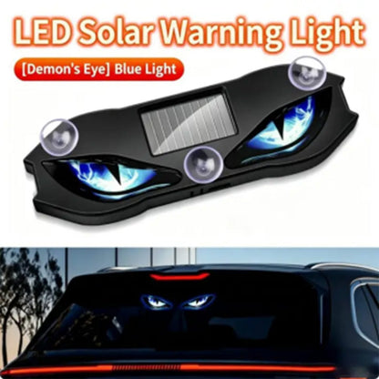 🚗 ☀️Solar-Powered LED Car Warning Strobe Light, Weatherproof IP Waterproof Auto Light Sensor Activates At Dark, Energy-Saving Roadside Safety Light For Cars Trucks SUVs