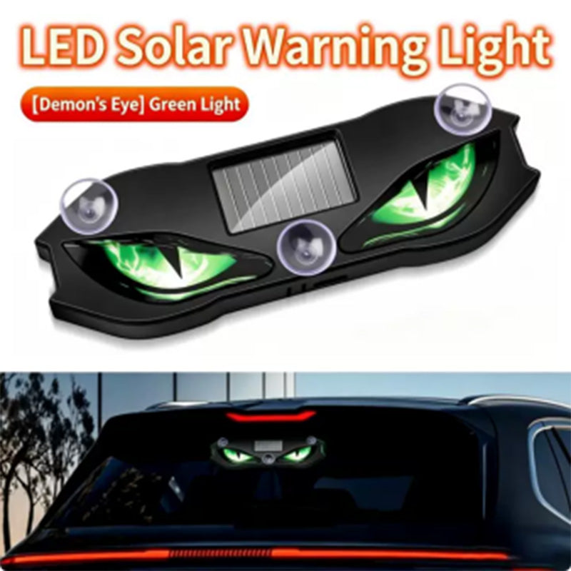 🚗 ☀️Solar-Powered LED Car Warning Strobe Light, Weatherproof IP Waterproof Auto Light Sensor Activates At Dark, Energy-Saving Roadside Safety Light For Cars Trucks SUVs