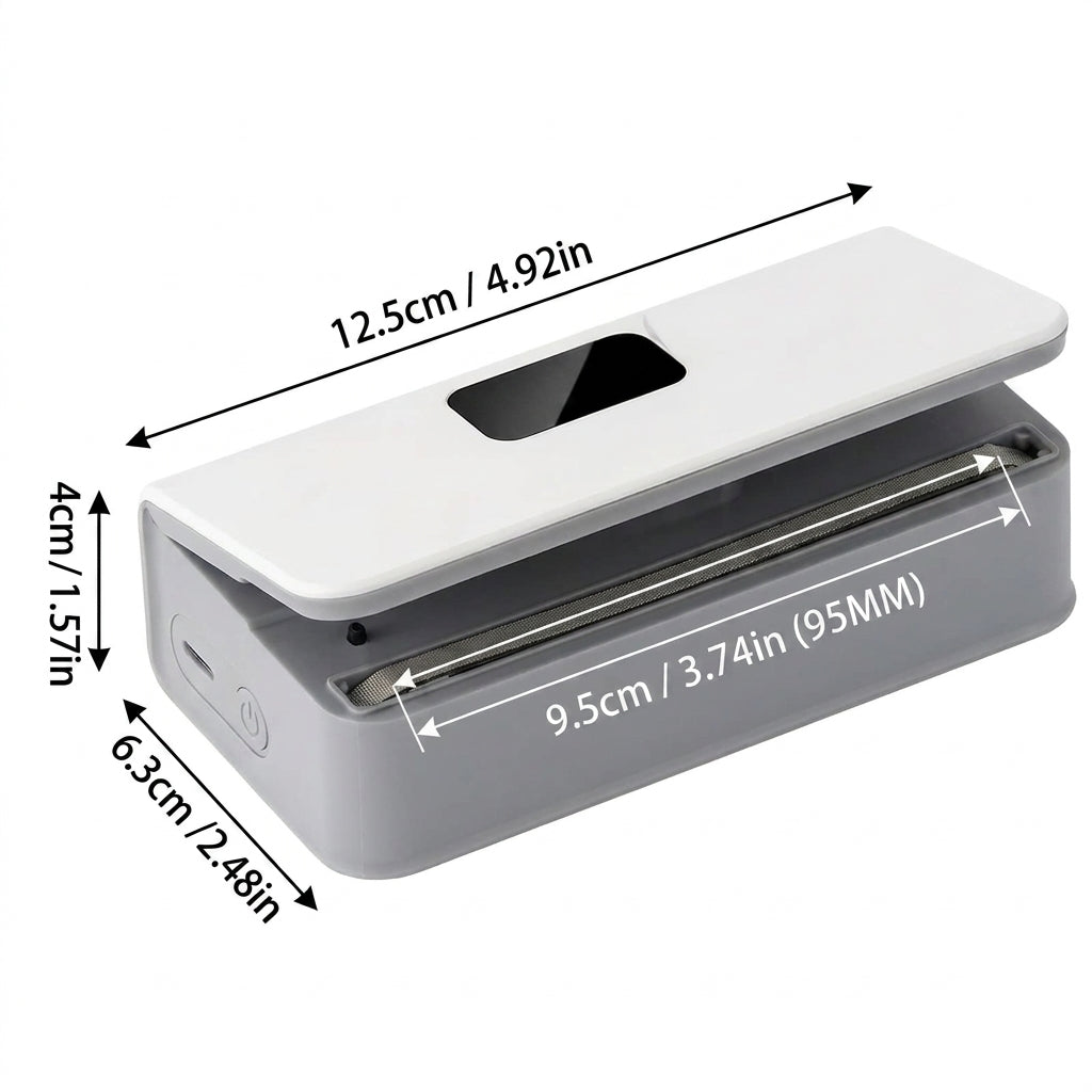 Mini Heat Bag Sealer – Keep Your Snacks Fresh & Crunchy